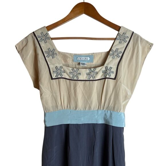 Diodore 100% silk dress. Size small - Picture 2 of 7